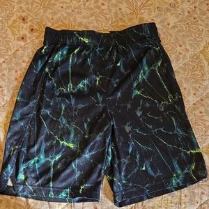 Old Navy Boy's Active Patterned Shorts- XL